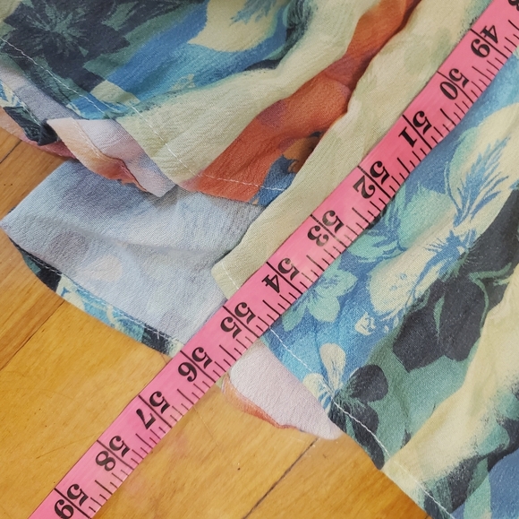 NWT O'Neill Jennifer Woven Maxi Tank Dress. Neck Tie. Backless. Tropical. Boho. - Picture 16 of 16